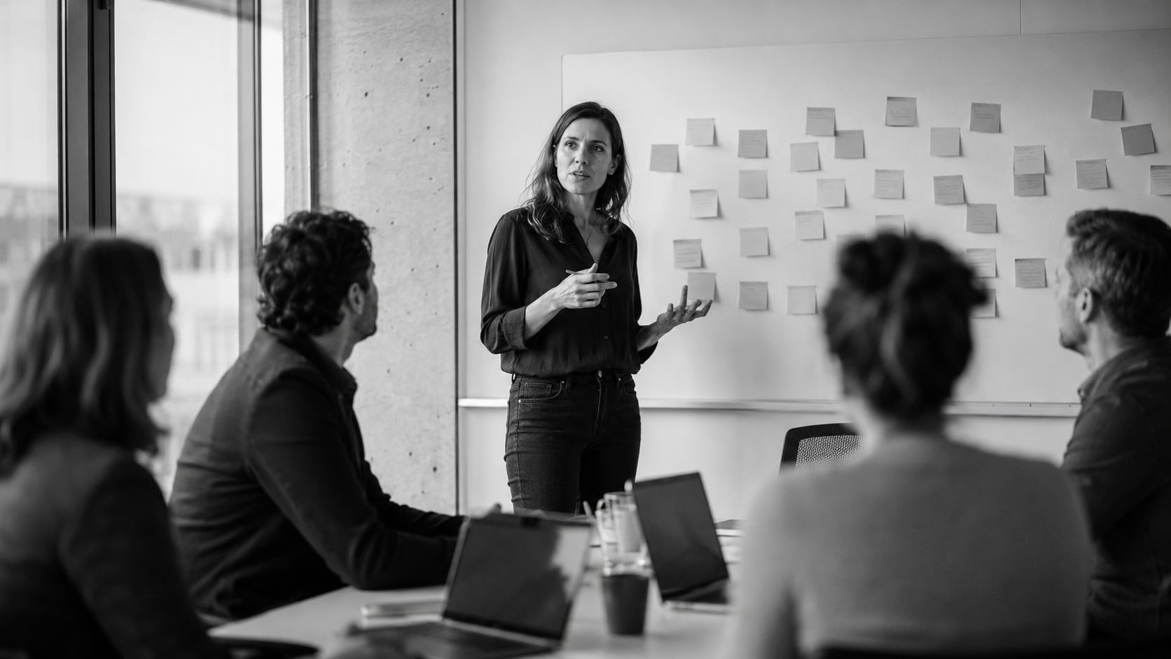Sesión de formación de Methodic con líder de equipo y participantes